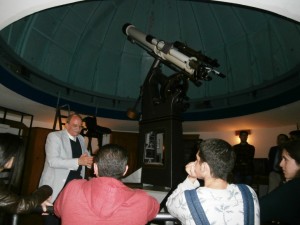 In the observatory of the university