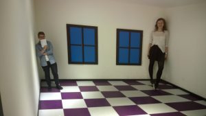 Contestants in the Copernicus Science Centre